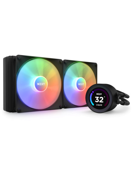 RL-KR28E-B1,Cooler procesor Kraken Elite 280 RGB Black, 2x 140mm