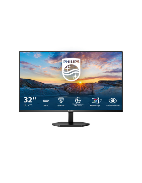32E1N3600LA/00,Monitor Philips 3000 series 32E1N3600LA/00, 80 cm (31.5"), 2560 x 1440 Pixel, Quad HD, LCD, 4 ms, Negru