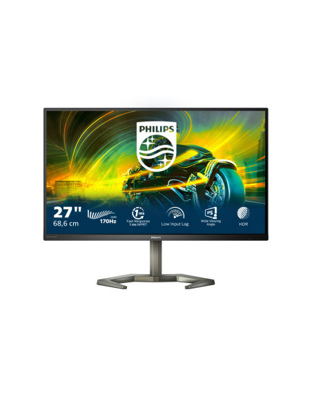 27M1N5500ZA/00,Monitor Philips Momentum 27M1N5500ZA/00, 68,6 cm (27"), 2560 x 1440 Pixel, Quad HD, LED, 1 ms, Negru