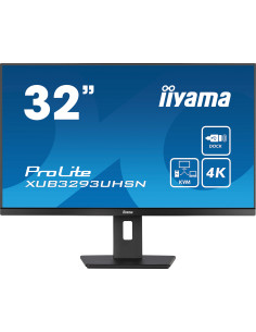 XUB3293UHSN-B5,Monitor iiyama ProLite XUB3293UHSN-B5, 80 cm (31.5"), 3840 x 2160 Pixel, 4K Ultra HD, LCD, 4 ms, Negru