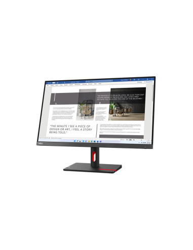 63DFKAT4EU,Lenovo ThinkVision S27i-30, 68,6 cm (27"), 1920 x 1080 Pixel, Full HD, LED, 6 ms, Gri