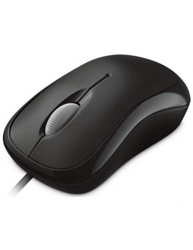 Mouse Microsoft Basic, Wired, Negru,P58-00057