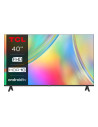 40S5400A,Televizor TCL S54 Series 40S5400A, 101,6 cm (40"), 1920 x 1080 Pixel, LED, Smart TV, Wi-Fi, Negru