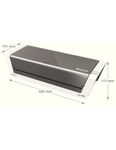 LZ74744000+,Laminator Leitz A3 ilam touch 2, Gri argintiu 2