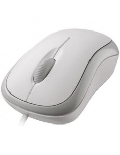 Mouse Microsoft Basic, Wired, alb,P58-00058