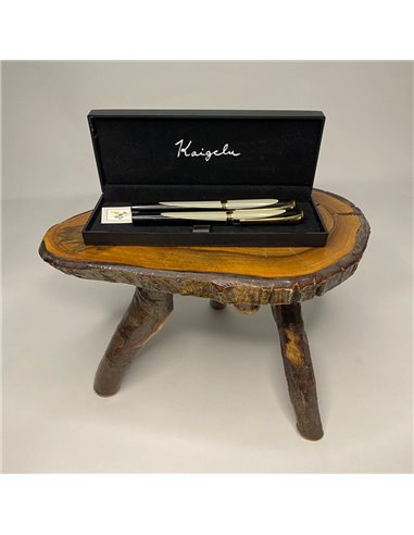 S220/GRI/NEGRU,Set Kaigelu - Stilou + pix, Gri, negru