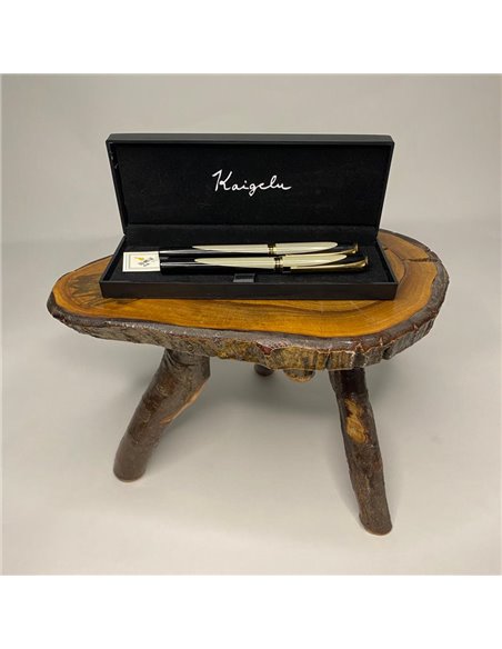 S220/GRI/NEGRU,Set Kaigelu - Stilou + pix, Gri, negru