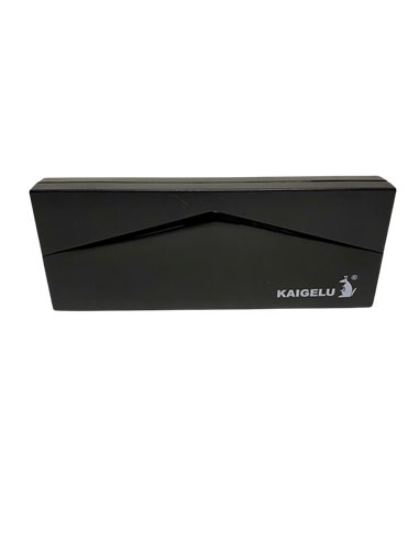 S385/VERDE,Set Kaigelu - Stilou cu penita ascunsa + pix, Verde crud mat
