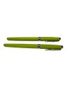 S385/VERDE,Set Kaigelu - Stilou cu penita ascunsa + pix, Verde crud mat
