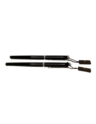 S388/NEGRU,Set Kaigelu S388 - Stilou cu penita ascunsa + pix, Negru