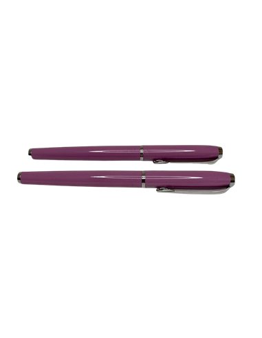 317/LILA,Set Kaigelu 317 - Stilou cu penita ascunsa + pix, Lila