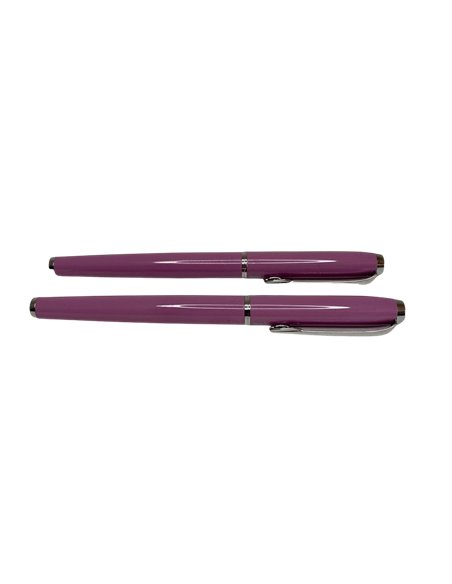 317/LILA,Set Kaigelu 317 - Stilou cu penita ascunsa + pix, Lila