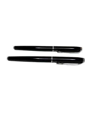 317/NEGRU,Set Kaigelu 317 - Stilou cu penita ascunsa + pix, Negru
