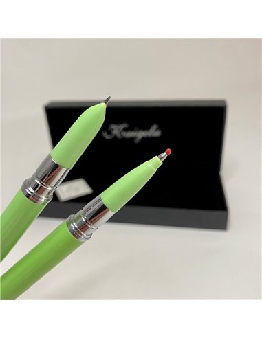 317/VERDE,Set Kaigelu 317 - Stilou + pix, Verde