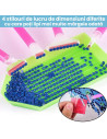 GBNORG-101,Set organizator si accesorii pentru goblen cu diamante, 21 piese