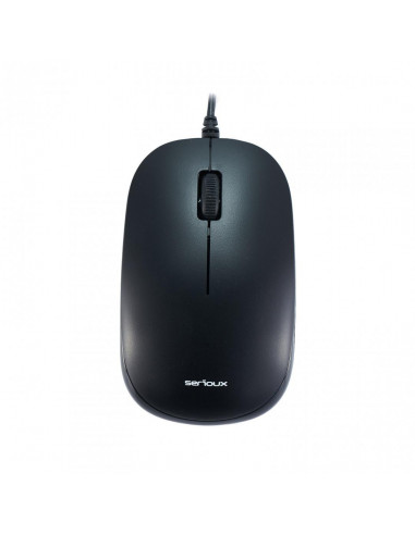 Mouse Serioux cu fir, optic, Noblesse 9800M, 1000dpi, negru