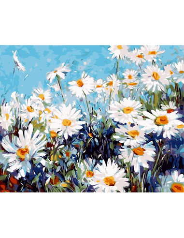 GBN256_4050,Goblen cu Diamante patrate, 40x50 cm, Profunzimea Albului, GBN-256