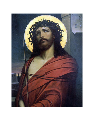 GBN247_4050,Goblen cu Diamante patrate, 40x50 cm, Domnul Iisus Hristos, GBN-247