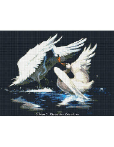 GBN140_4050,Goblen cu Diamante patrate, 40x50 cm, GBN-140