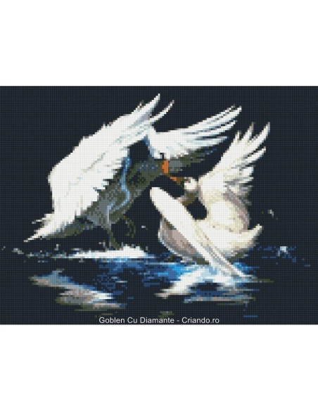 GBN140_4050,Goblen cu Diamante patrate, 40x50 cm, GBN-140