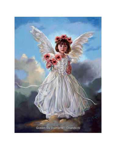 GBN134_4050,Goblen cu Diamante patrate, 40x50 cm, GBN-134