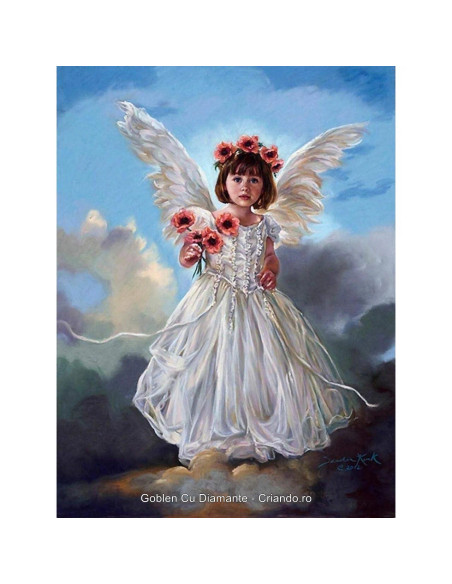 GBN134_4050,Goblen cu Diamante patrate, 40x50 cm, GBN-134