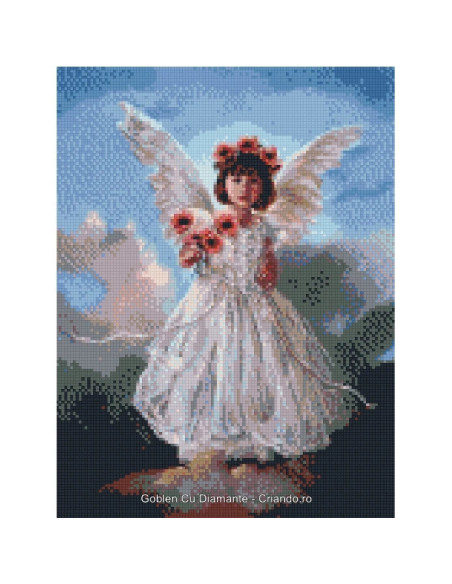 GBN134_4050,Goblen cu Diamante patrate, 40x50 cm, GBN-134