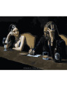 PDP3578_5040,Pictura pe numere Portret 40x50 cm, Admiratie Periculoasa, PDP3578