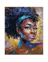 PDP3557_5040,Pictura pe numere Portret 40x50 cm, Frumusete africana, PDP3557