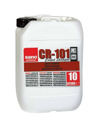 Detergent concentrat pentru covoare, 10L, SANO CR 101,S171217002