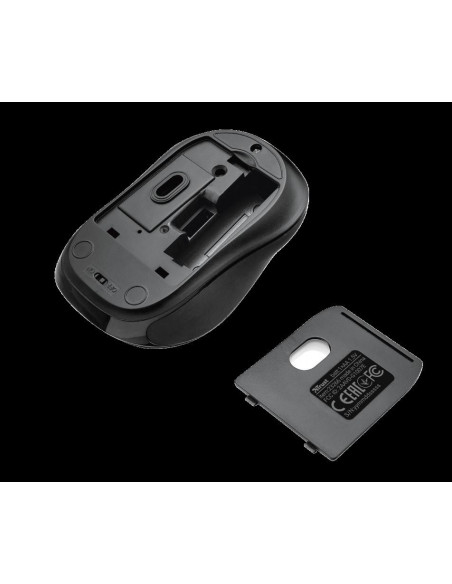 Mouse Trust Siero Silent Click, Wireless, negru,TR-23266