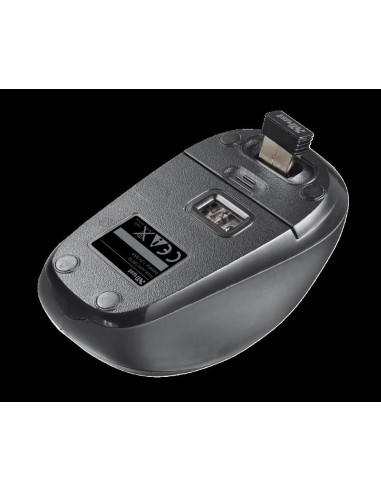Mouse Trust Yvi, Wireless, black,TR-18519