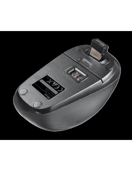 Mouse Trust Yvi, Wireless, black,TR-18519
