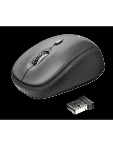Mouse Trust Yvi, Wireless, black,TR-18519