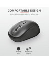 Mouse Trust Yvi, Wireless, black,TR-18519