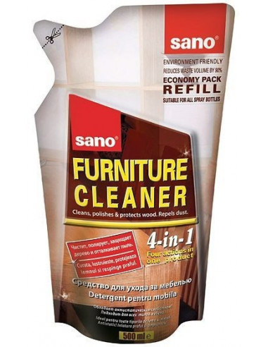 Detergent mobila Sano Furniture Cleaner - Rezerva 500