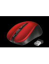 Mouse Trust Mydo Silent Click, Wireless, rosu,TR-21871