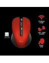 Mouse Trust Mydo Silent Click, Wireless, rosu,TR-21871
