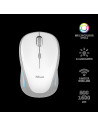 Mouse Trust Yvi FX, Wireless, alb,TR-22335