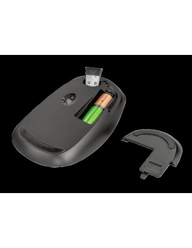 Mouse Trust Sketch Silent Click, Wireless, rosu,TR-23336