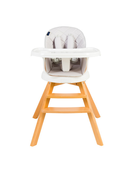 JU1021-Grey,Scaun de masa 3 in 1 Juju Eat&Twist, Gri