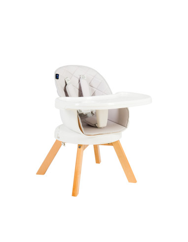 JU1021-Grey,Scaun de masa 3 in 1 Juju Eat&Twist, Gri