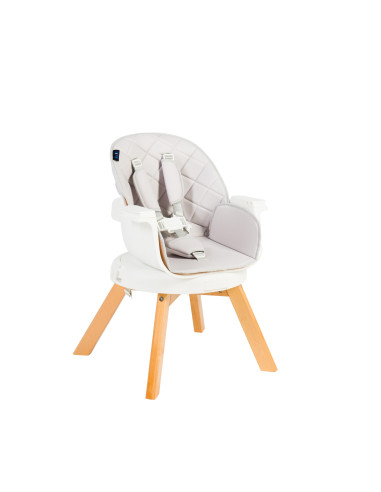 JU1021-Grey,Scaun de masa 3 in 1 Juju Eat&Twist, Gri