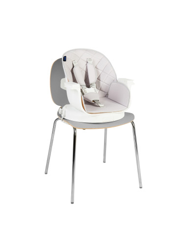 JU1021-Grey,Scaun de masa 3 in 1 Juju Eat&Twist, Gri
