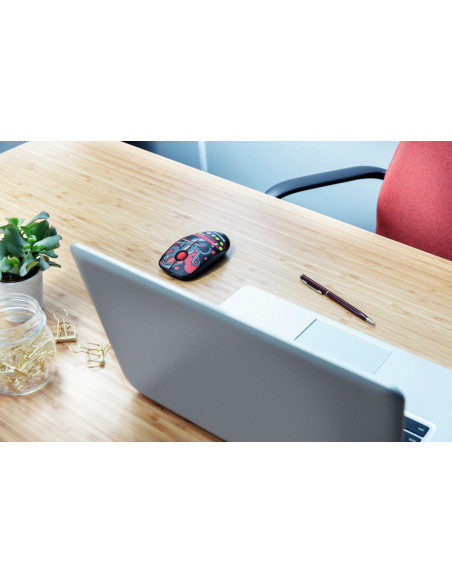 Mouse Trust Sketch Silent Click, Wireless, rosu,TR-23336