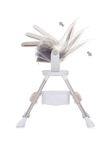 STHVI0233SA,Scaun de masa cu sezut rotativ Chipolino Vision sand