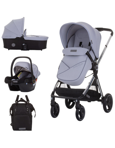 KKET02303GT,Carucior Chipolino Elite 3 in 1 graphite