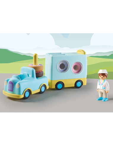 PM71325,PLAYMOBIL - 1.2.3 CAMION CU GOGOSI DE STIVUIT SI SORTAT PM71325,PLAYMOBIL - 1.2.3 CAMION CU GOGOSI DE STIVUIT SI SORTAT