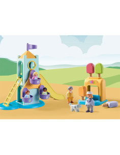 PM71326,PLAYMOBIL - 1.2.3 CASTEL DE AVENTURA CU STAND DE INGHETATA 2