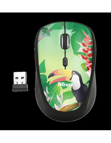 Mouse Trust Yvi, Wireless, toucan,TR-23389